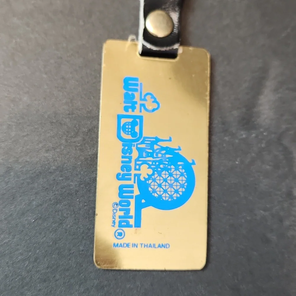 STEVE Walt Disney World Mickey Mouse Keychain, VTG 1980s